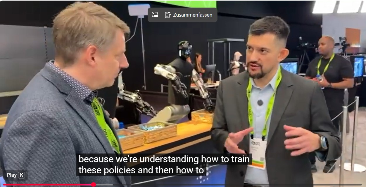 Ulrich Möller at NVIDIA GTC San Jose