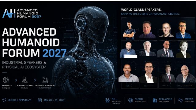 Advanced Humanoid Forum Munich 2027 - Speaker Preview